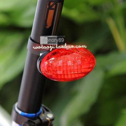 NEW 5 LED Cycling Bicycle Bike Egg ultra bright Rear Tail Light  